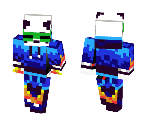 DJ Panda - Male Minecraft Skins - image 1