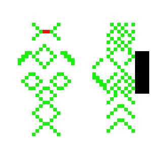 Ice Warrior Green - Male Minecraft Skins - image 2