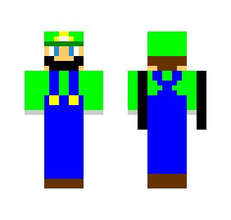 Super Mario (Luigi) - Male Minecraft Skins - image 2