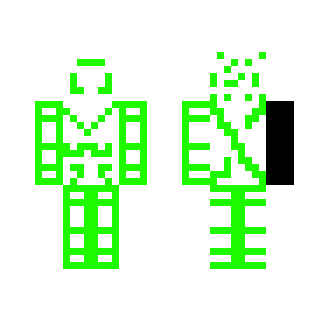 IceMirror Green - Male Minecraft Skins - image 2