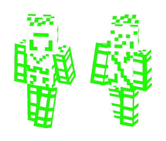 IceMirror Green - Male Minecraft Skins - image 1