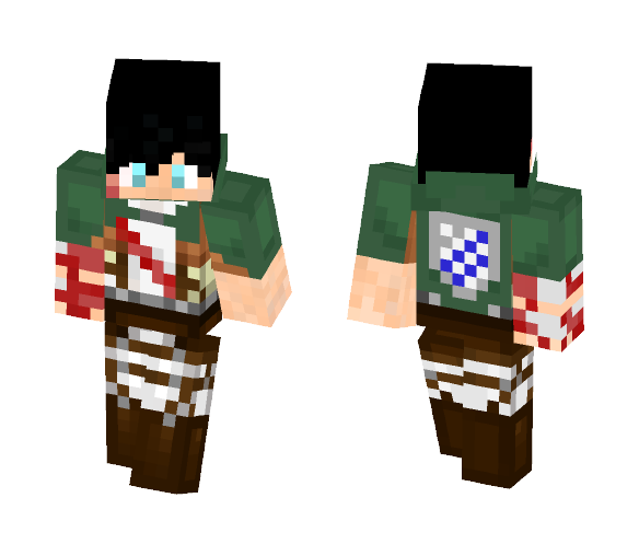 AoT Wounded - Male Minecraft Skins - image 1