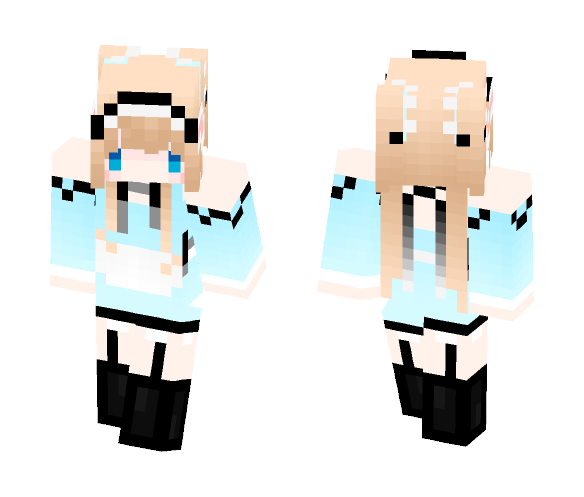 girl98 3 pixel arms - Female Minecraft Skins - image 1