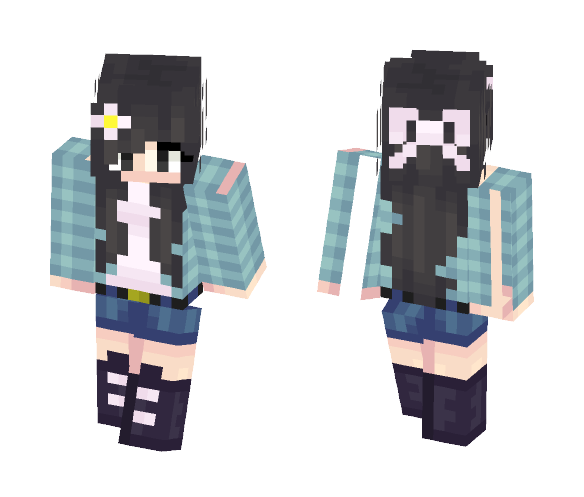 _Blank_ - My First Girl Skin - Girl Minecraft Skins - image 1