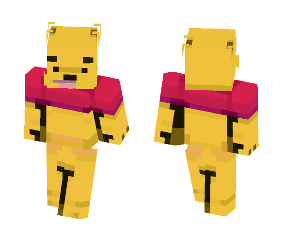 Winnie the Pooh - Male Minecraft Skins - image 1