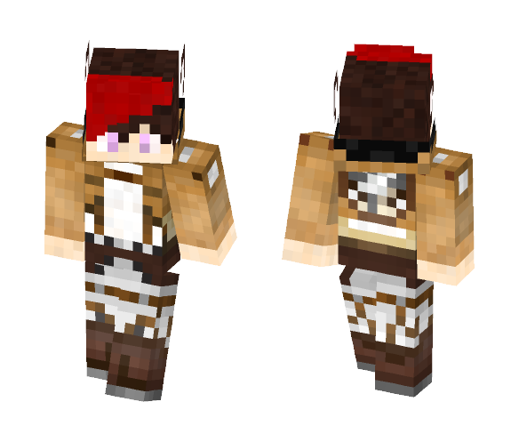 Dasher AoT - Male Minecraft Skins - image 1
