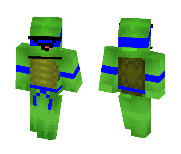 ⇨ Ninja Turtle Derp ⇦ - Interchangeable Minecraft Skins - image 1