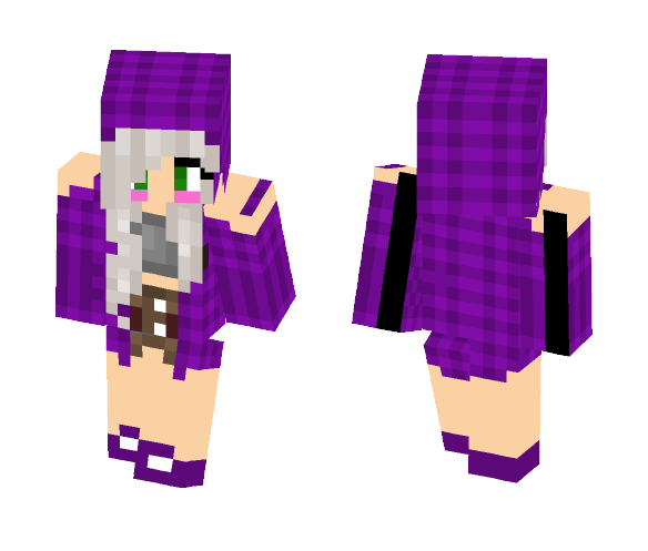 Lilly Flannel - Female Minecraft Skins - image 1