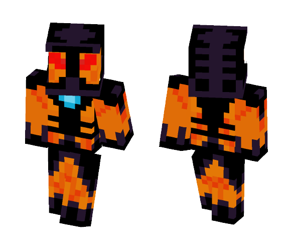 Lava Man - Male Minecraft Skins - image 1