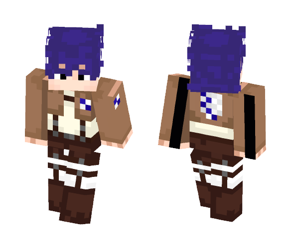 Me in le AOT gear stuff - Male Minecraft Skins - image 1