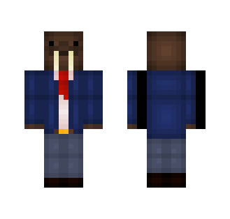 Walrus in a suit - Other Minecraft Skins - image 2
