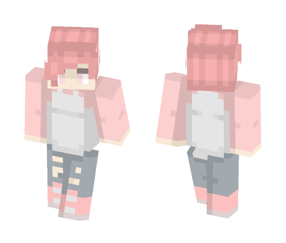 pink is such a nice color - Male Minecraft Skins - image 1
