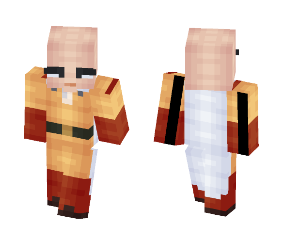 caped baldy - Male Minecraft Skins - image 1