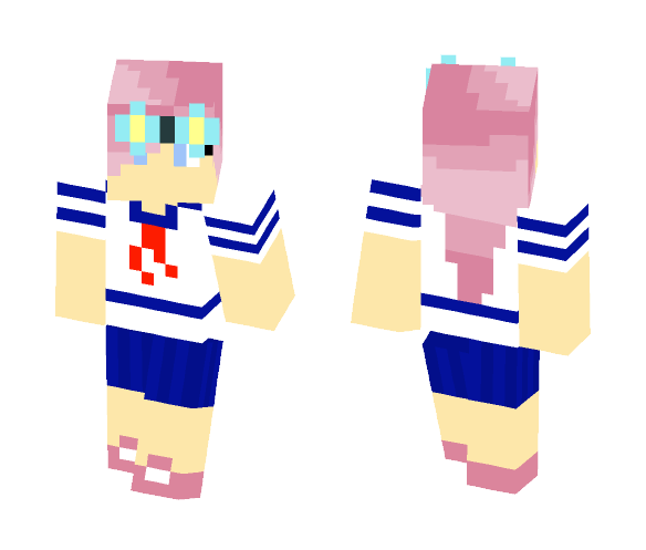 Japanese School Girl - Girl Minecraft Skins - image 1