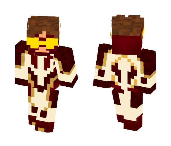 CW Bart Allen/Impulse (my version) - Male Minecraft Skins - image 1