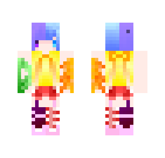 RainBow OuO - Female Minecraft Skins - image 2