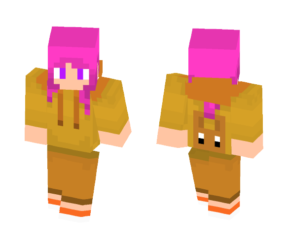 Llama-shirt girl - Girl Minecraft Skins - image 1