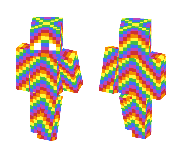 Rainbow (fixed) - Interchangeable Minecraft Skins - image 1