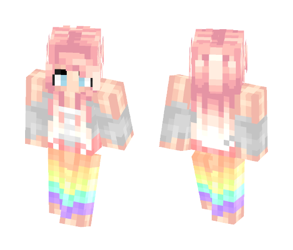 Colorful - Female Minecraft Skins - image 1
