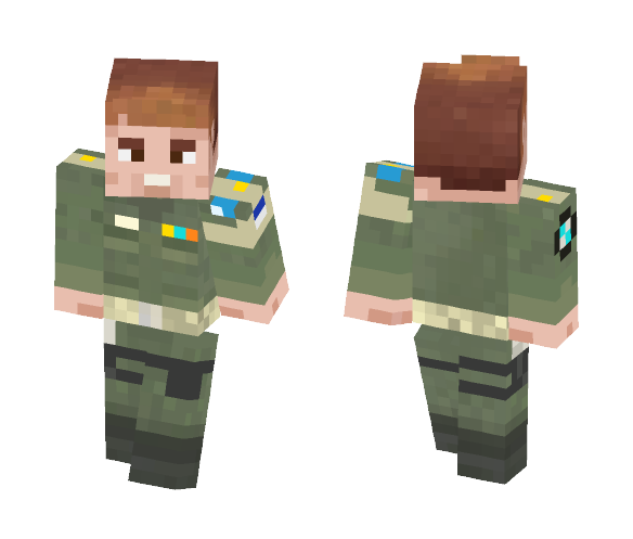 Achium UN Soldier - Male Minecraft Skins - image 1