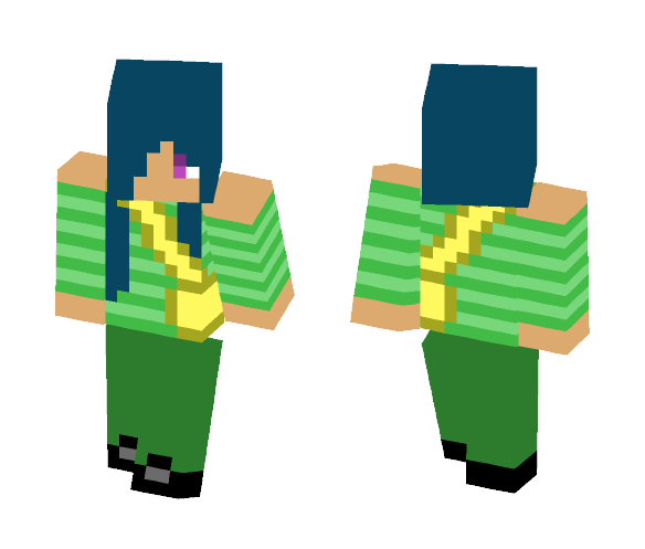 Green lili - Female Minecraft Skins - image 1
