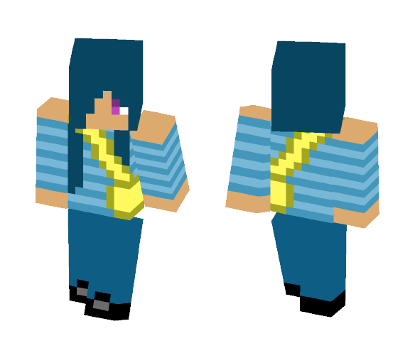 Blue Lili - Female Minecraft Skins - image 1