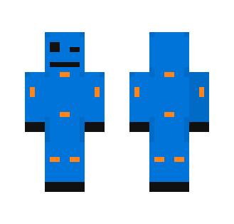 Blue StickBot - Male Minecraft Skins - image 2