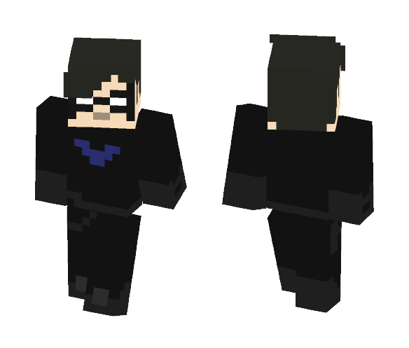 Dick Grayson (Nightwing) - Male Minecraft Skins - image 1