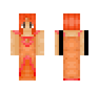 Flame Princess - Female Minecraft Skins - image 2
