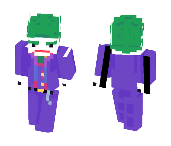 LEGO Joker - Male Minecraft Skins - image 1