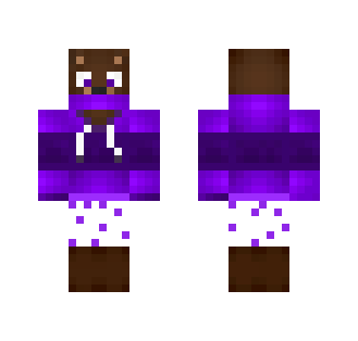 Grape Bear PVP Skin - Male Minecraft Skins - image 2