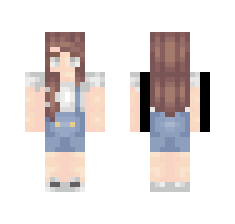 Overalls girl ( my mc skin ) - Girl Minecraft Skins - image 2