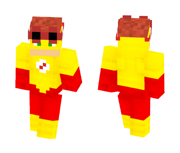 Kid Flash Young Justice - Male Minecraft Skins - image 1