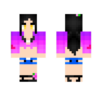 Tales of Berseria Velvet swimsuit - Female Minecraft Skins - image 2