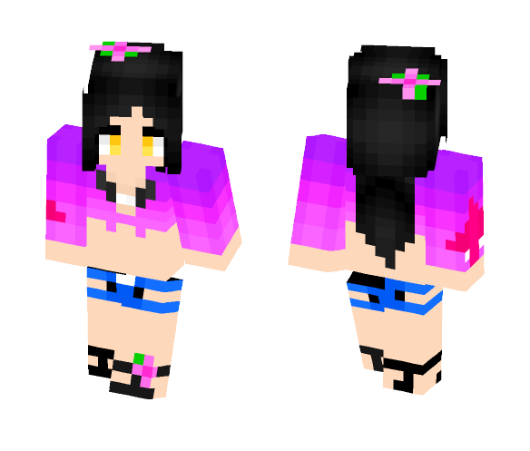 Tales of Berseria Velvet swimsuit - Female Minecraft Skins - image 1