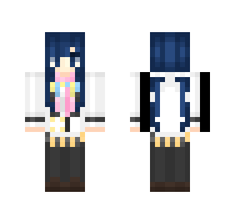 Aki Adagaki | Aυτυmη - Female Minecraft Skins - image 2