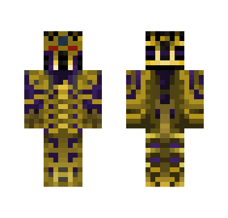 Golden Warrior - Male Minecraft Skins - image 2