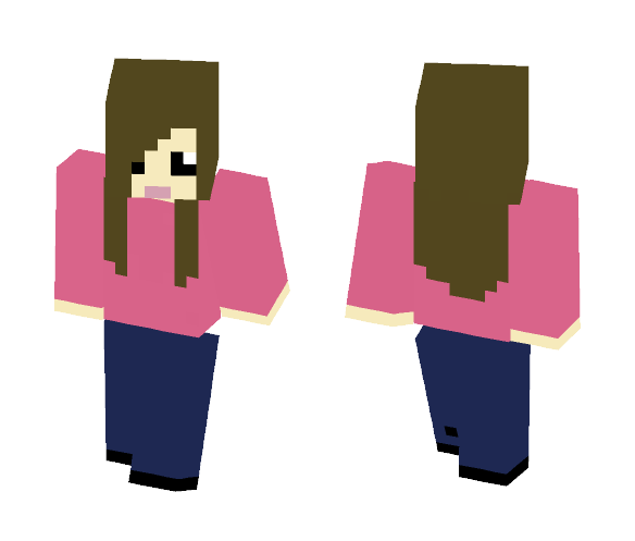 Kawaii Eyed Girl - Girl Minecraft Skins - image 1
