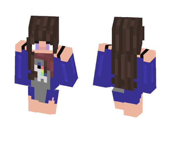 Girl Unicorn ~ First Skin º-º - Girl Minecraft Skins - image 1