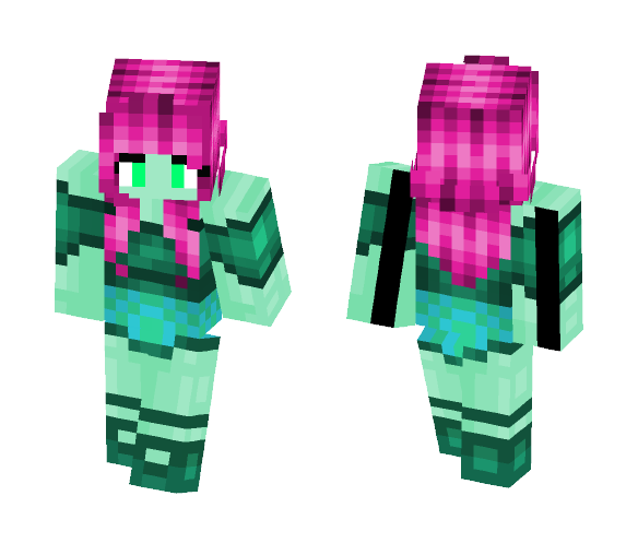 Alien Girl - Girl Minecraft Skins - image 1