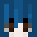 Blue hair girl o; - Color Haired Girls Minecraft Skins - image 3