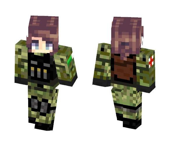 Lottie Soldier - Male Minecraft Skins - image 1