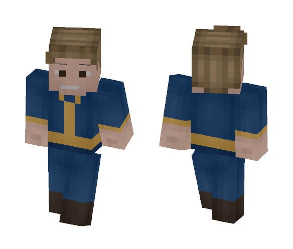 Fallout: Vault Boy - Boy Minecraft Skins - image 1
