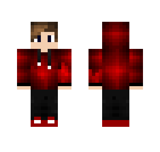 Red hooded Boy - Boy Minecraft Skins - image 2