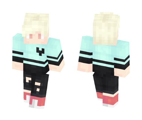 Sweatshirt ~ Blonde - Male Minecraft Skins - image 1