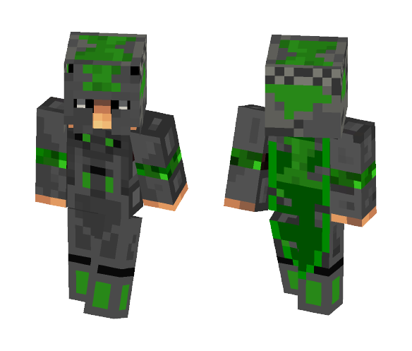 Real soldier - Male Minecraft Skins - image 1