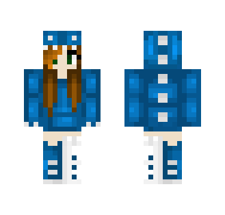 Blue Dino- Emmy - Female Minecraft Skins - image 2