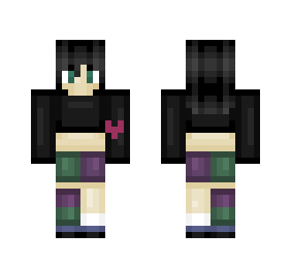 Drawing / Heart On Her Sleeve - Female Minecraft Skins - image 2