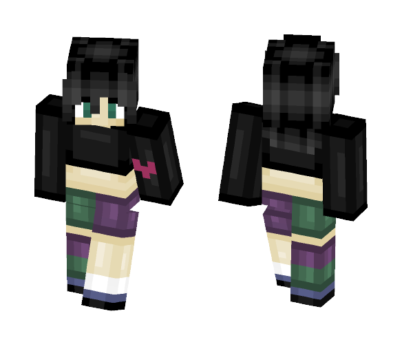 Drawing / Heart On Her Sleeve - Female Minecraft Skins - image 1