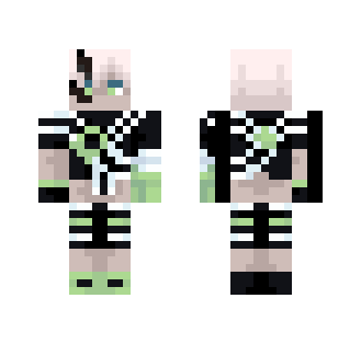 ★LLWO Black★Rock shooter★ - Male Minecraft Skins - image 2
